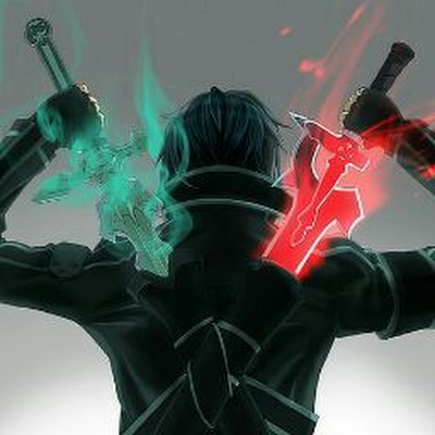 a guy with two swords