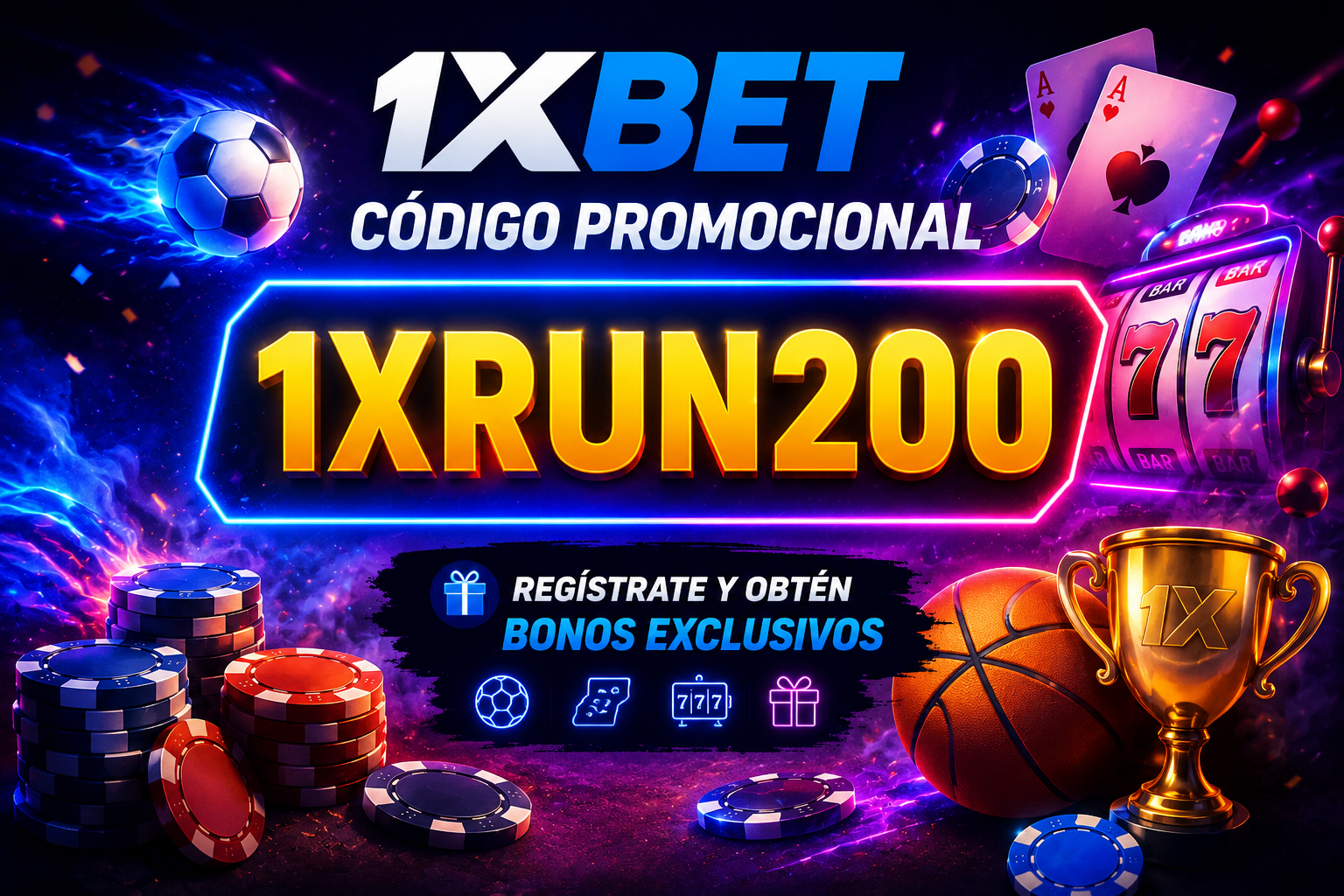 qué es un código promocional de 1xbet