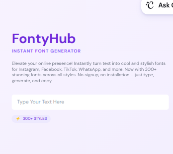 Fonty hub