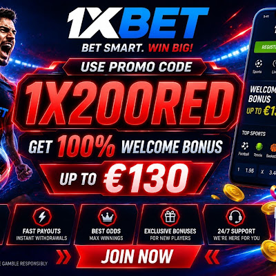 1xbet promo code free bet