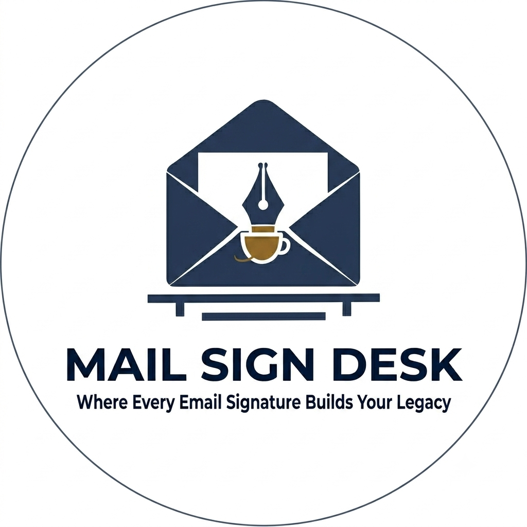 Mail Sign Desk