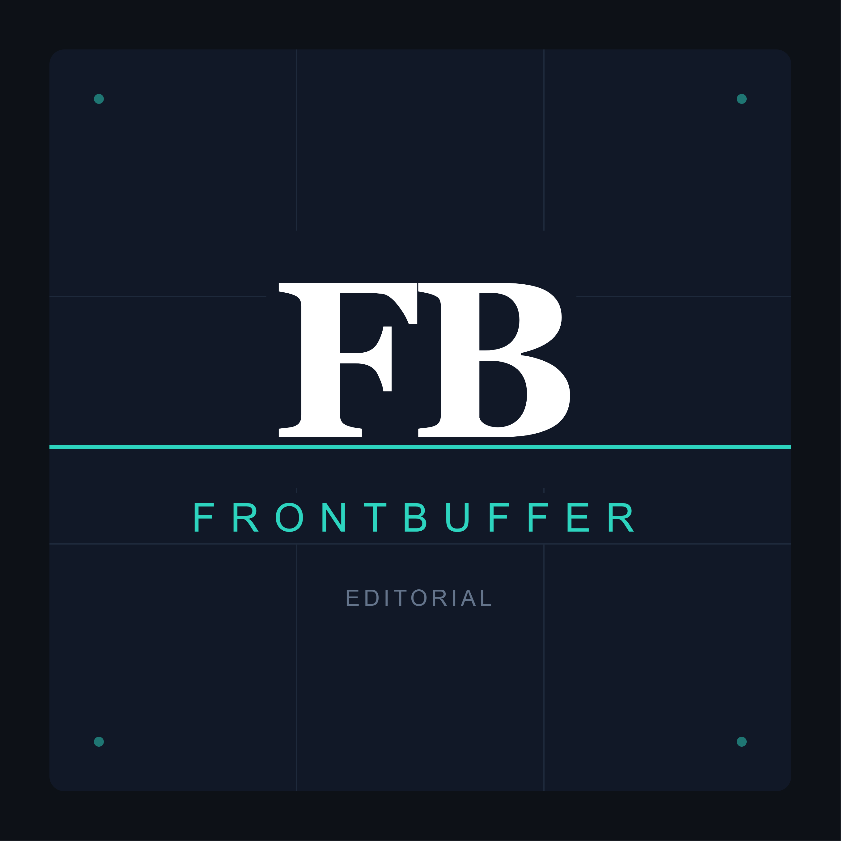 Frontbuffer Editorial