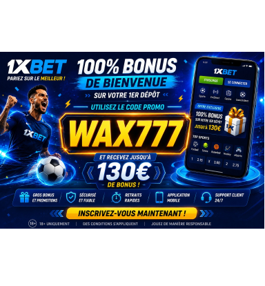 code promo 1xbet brazzaville