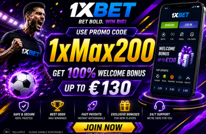 1xbet promo code for bonus