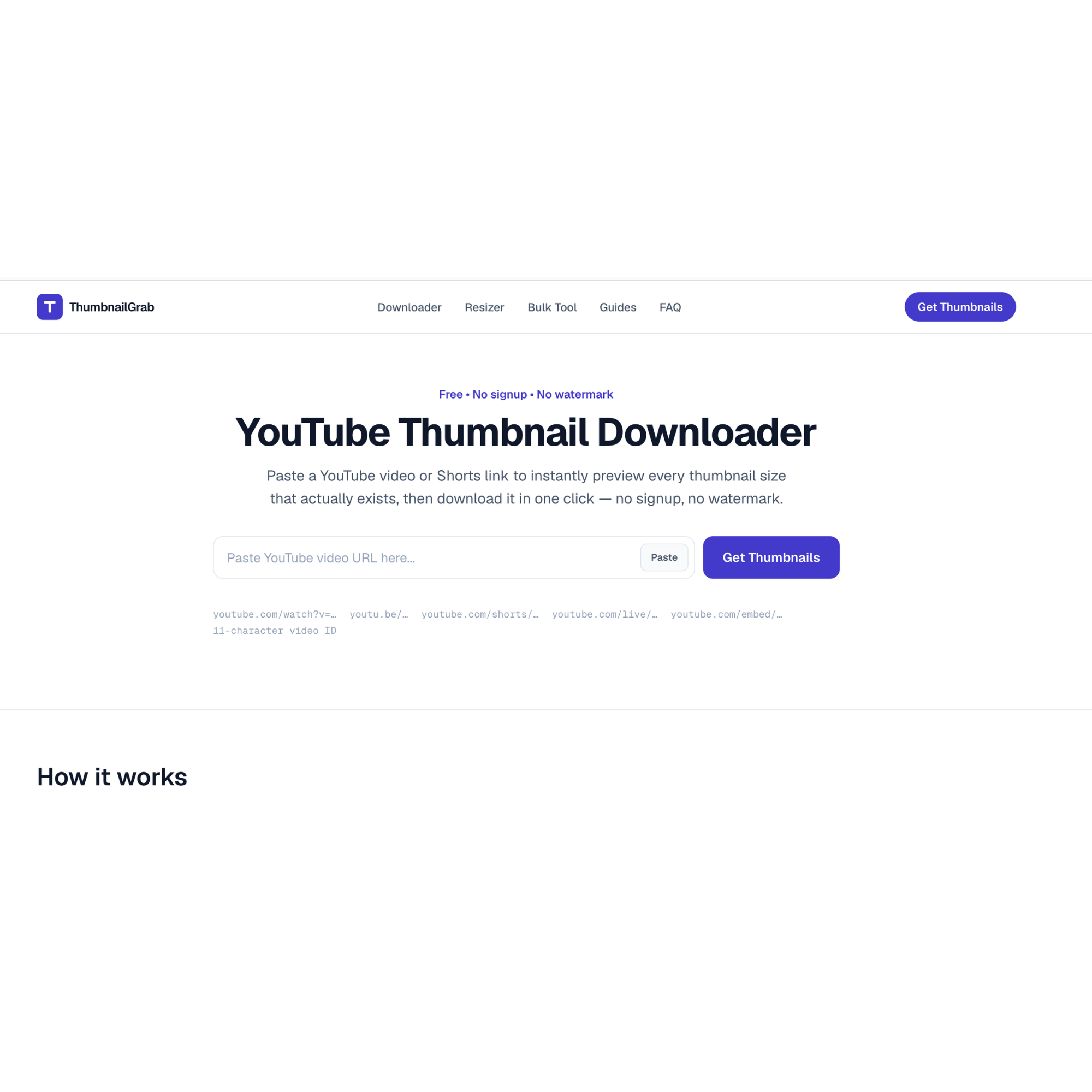 Youtube Thumbnail Grab