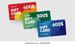 Gift cards 
