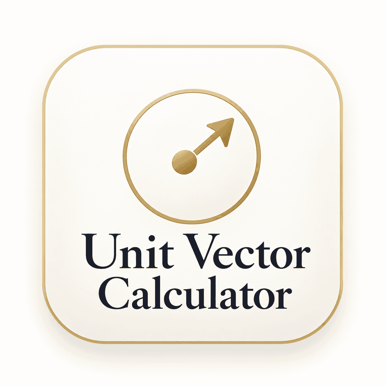 Unit Vector Calculator
