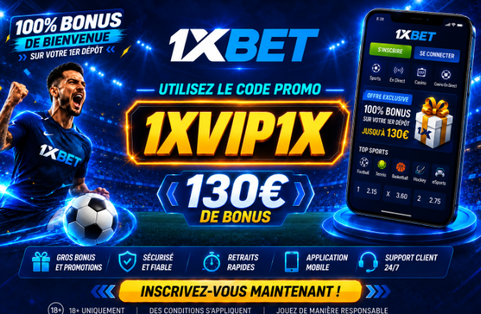 code promo 1xbet Comores 200
