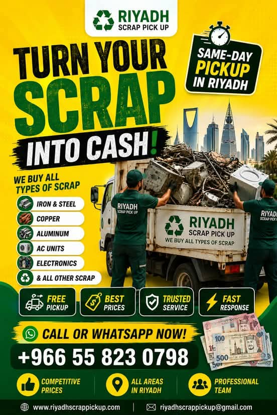 Riyadh Scrap Pickup