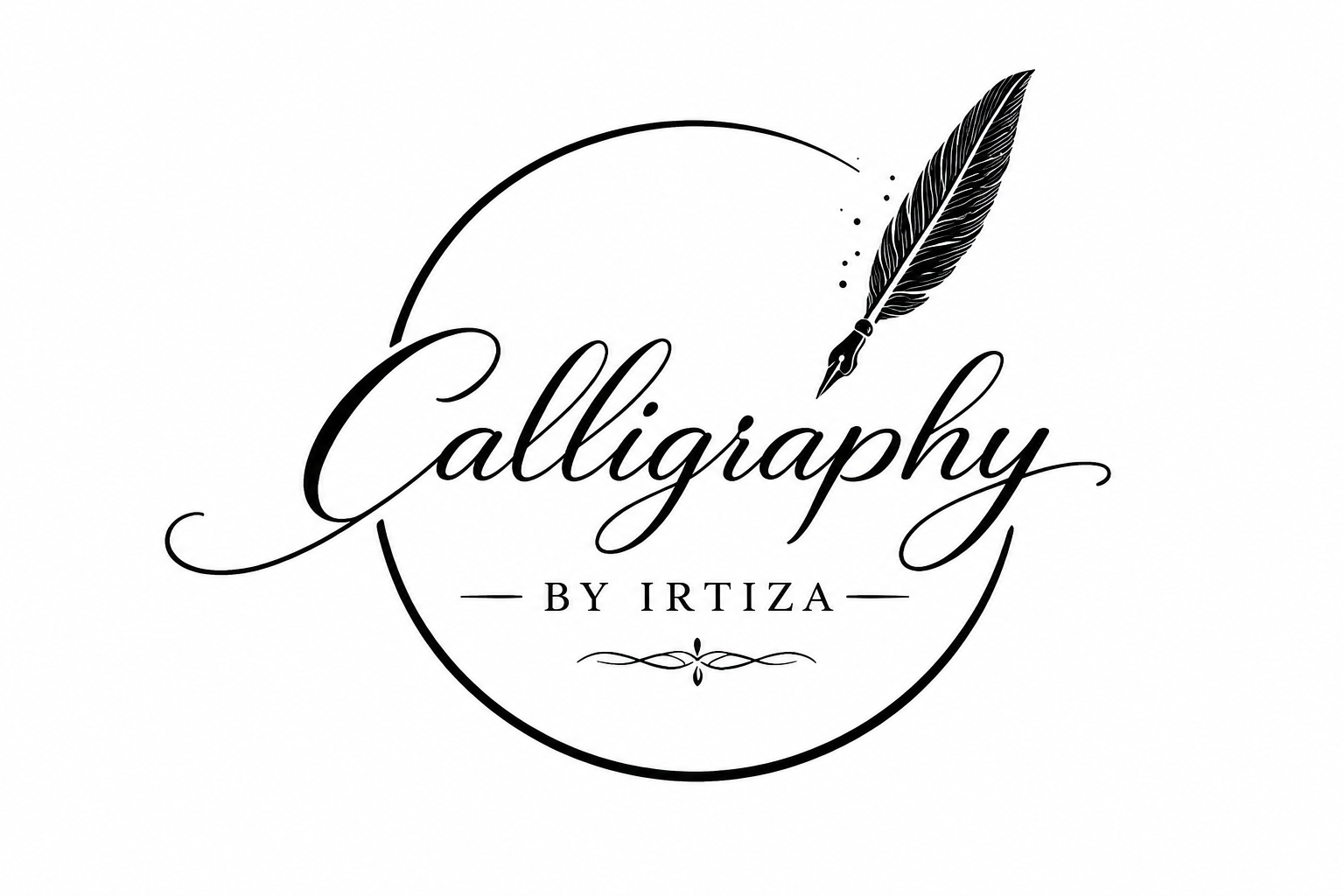 calligraphy by irtiza