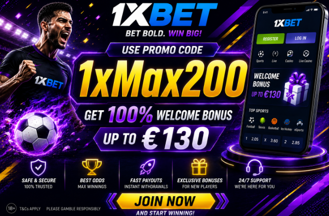 1xbet free spin promo code Bangladesh