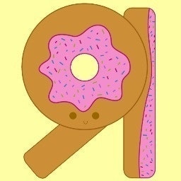 Мишка, я — пончик!