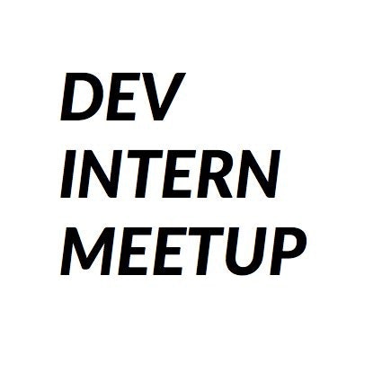 Dev Intern Meetup