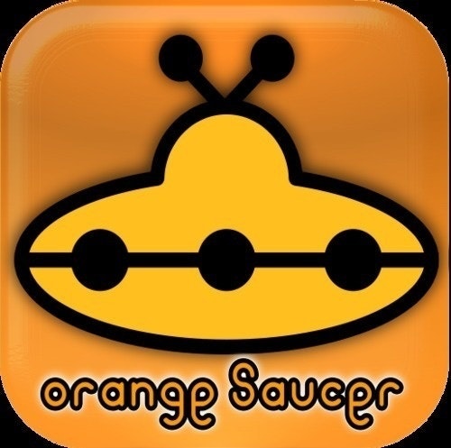 Orange Saucer