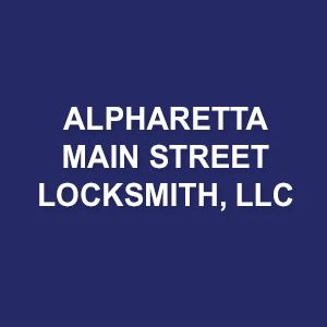 Alpharetta Main Street Locksmith,LLC