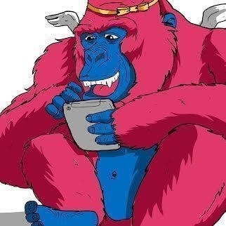 pink gorilla