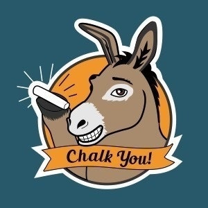 Jackass Parking Chlk