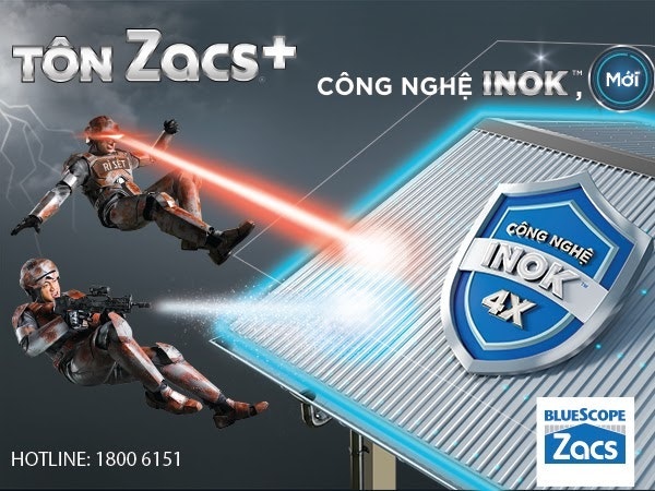 Inok BlueScopeZacs Tôn