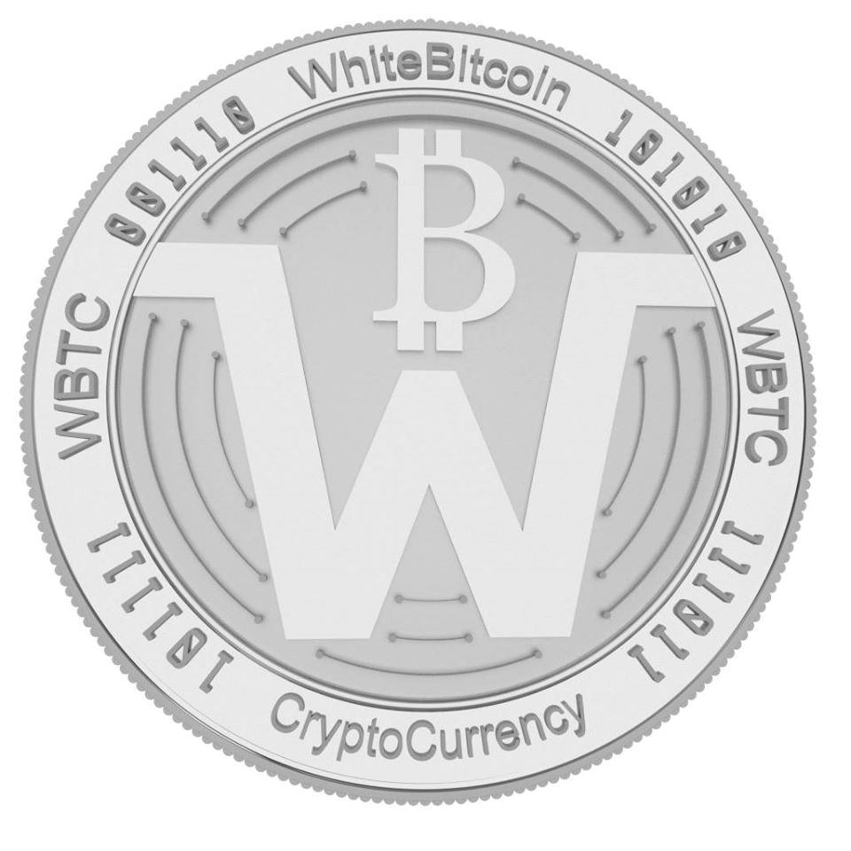 white bitcoin