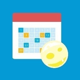 Moon Days Calendar
