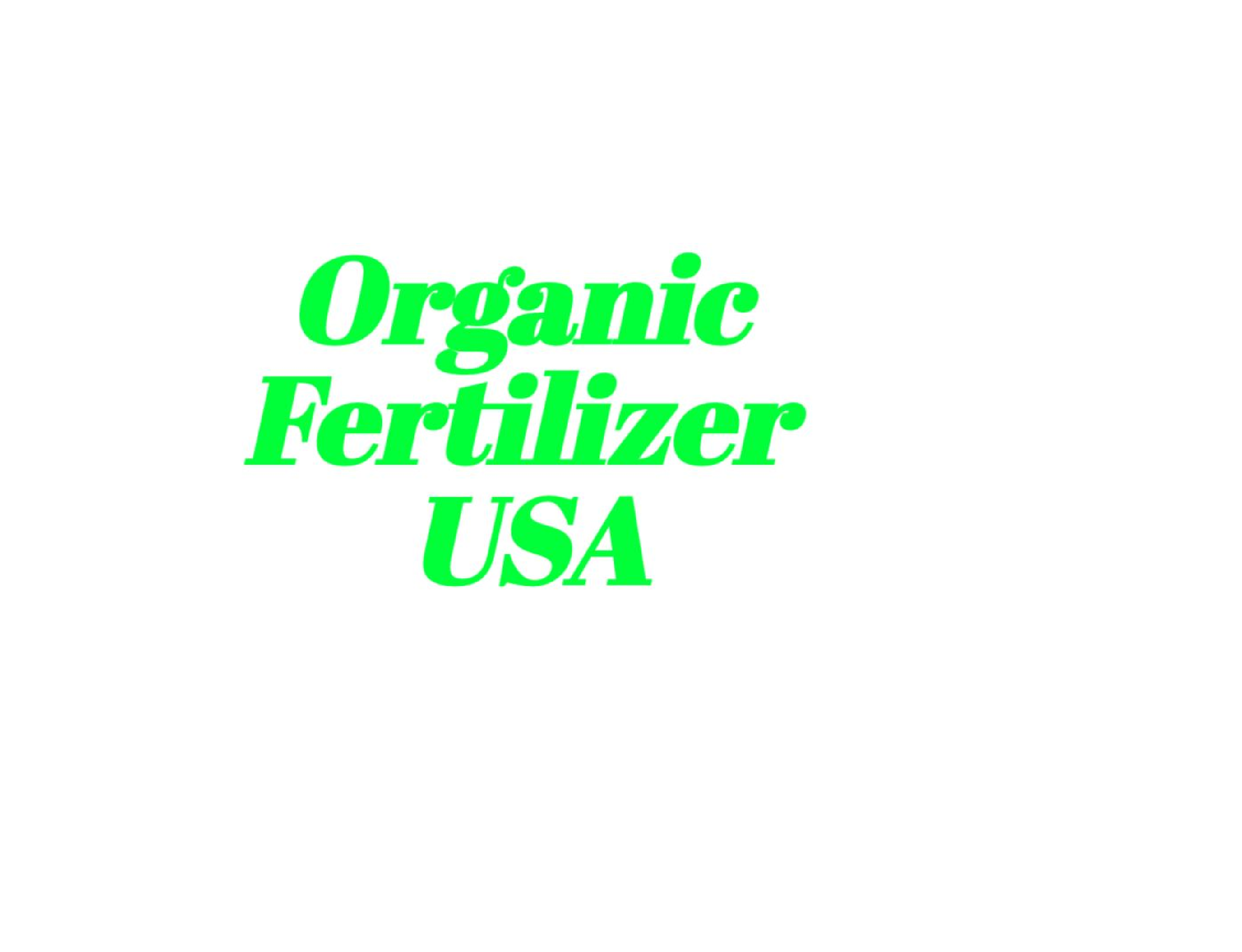 Organic Fertilizer