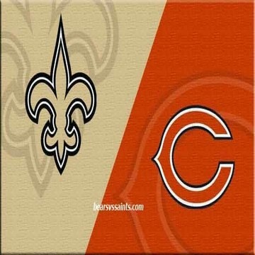 Bears vs Saints Live Stream Free Online