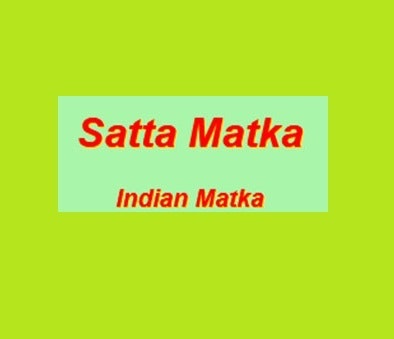 Satta Matka Market