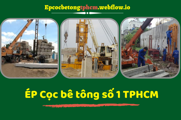 TPHCM Ép cọc bê tông
