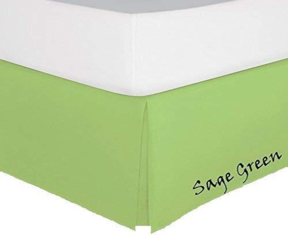 Sage Green Bed Skirt