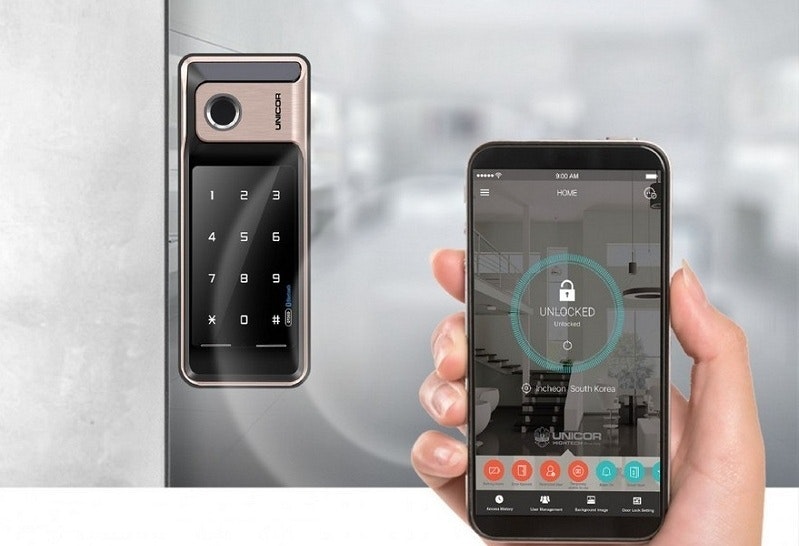 khóa cửa vân tay