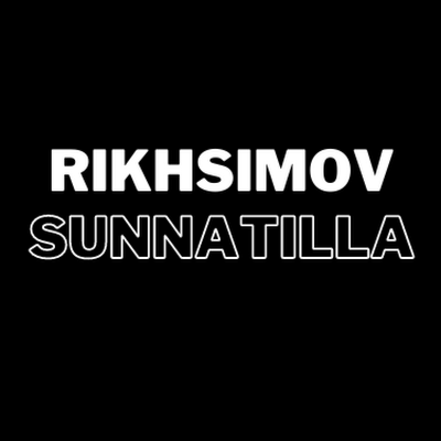 Sunnatilla Rixsimov