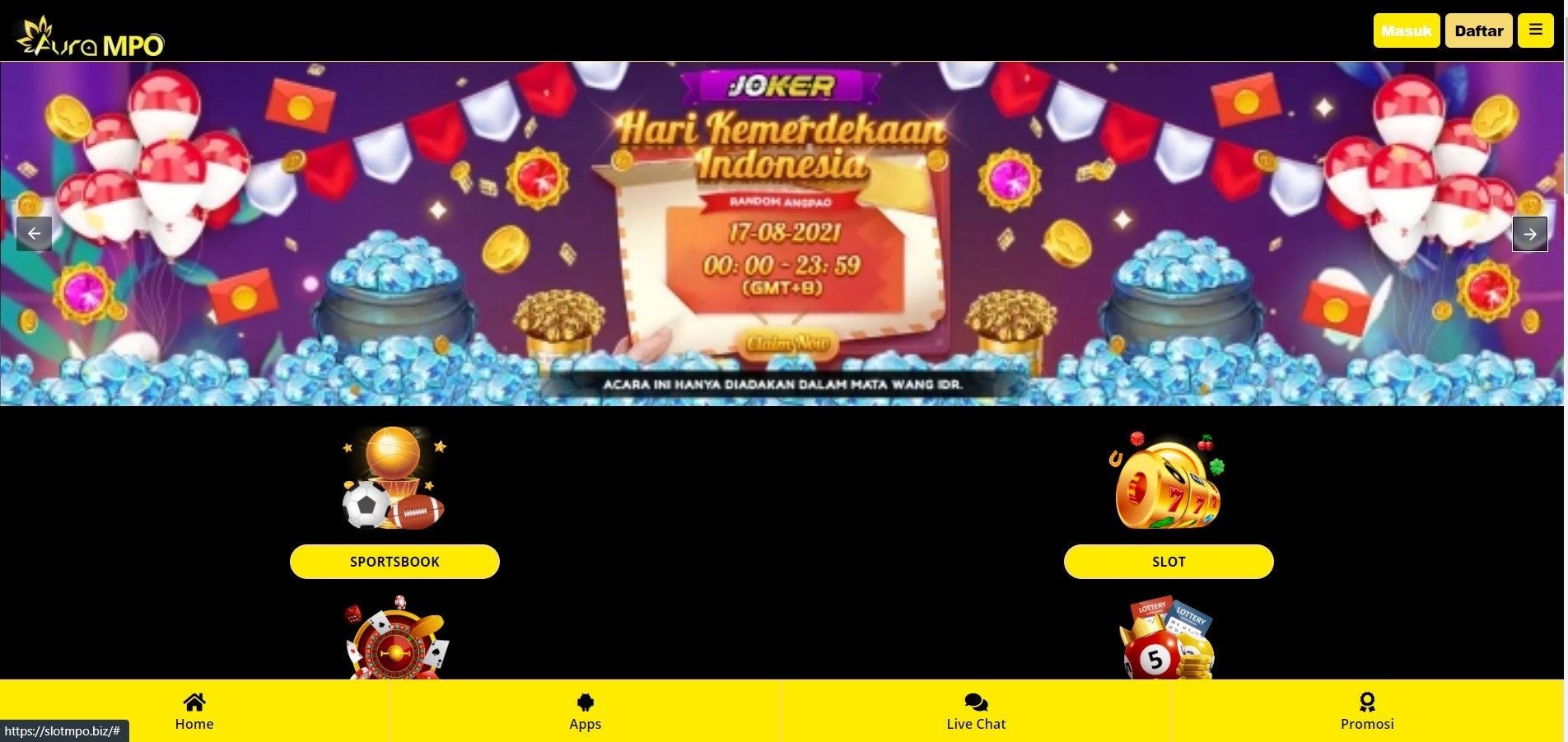Daftar Slot online
