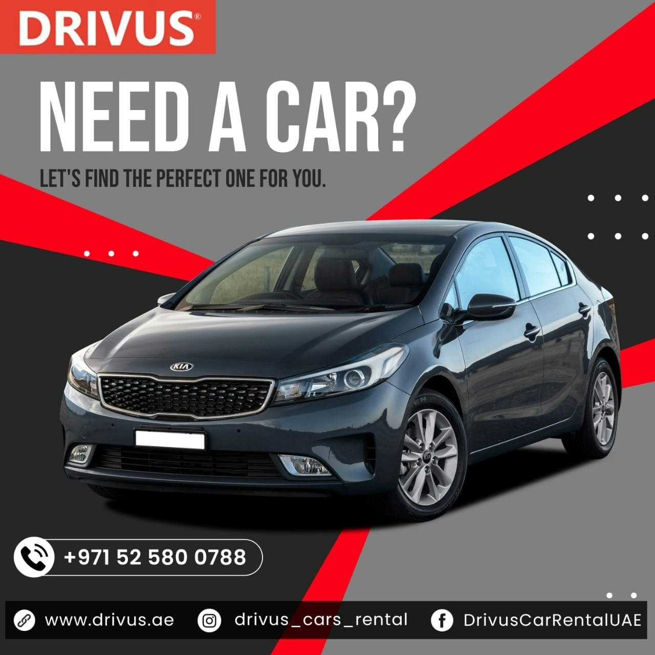 Drivus Car Rental UAE