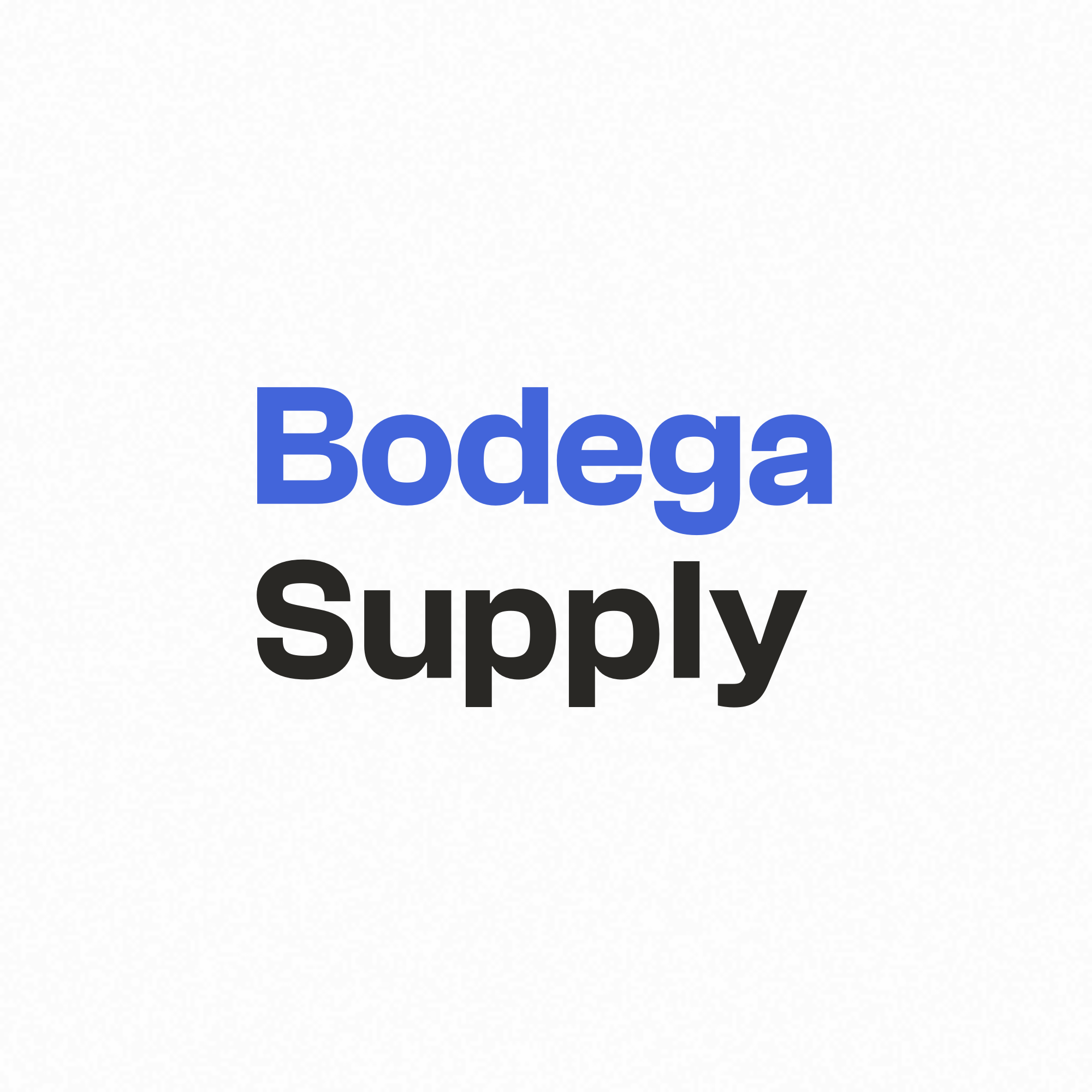 Bodega Supply