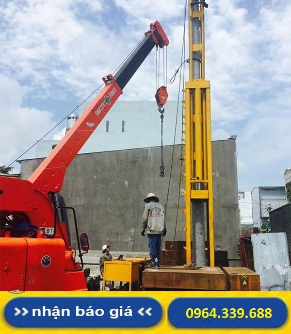 Ép Cọc Bê Tông Tiến Thuần