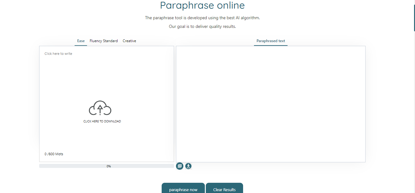 Paraphrase tool 
