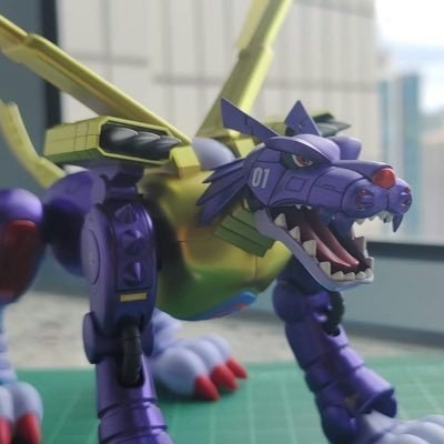 Metal Garurumon | FreeTag