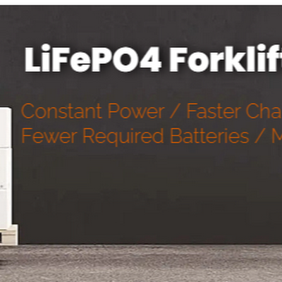 Advantage of lithium ion forklift batter