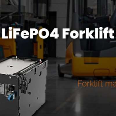 Application of industrial forklift batte