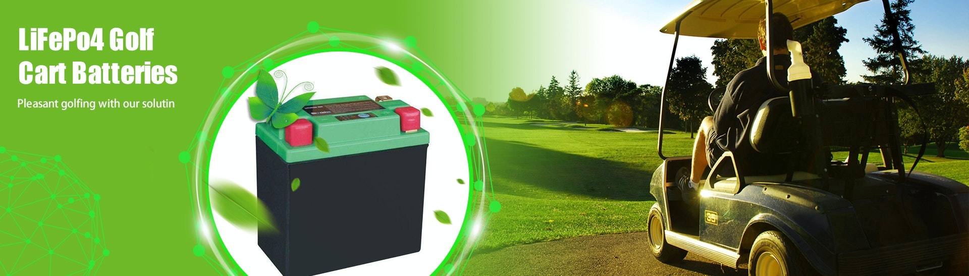 Lithium golf Cart battaries