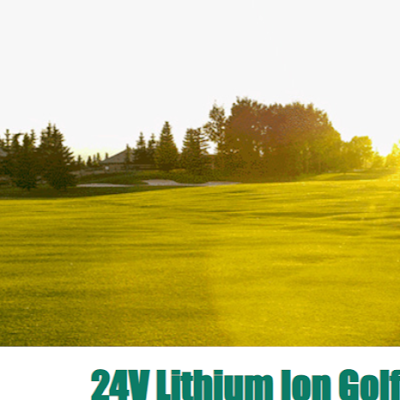 24 Volt Lithium Ion Golf Cart Battery