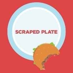 Scraped Plate