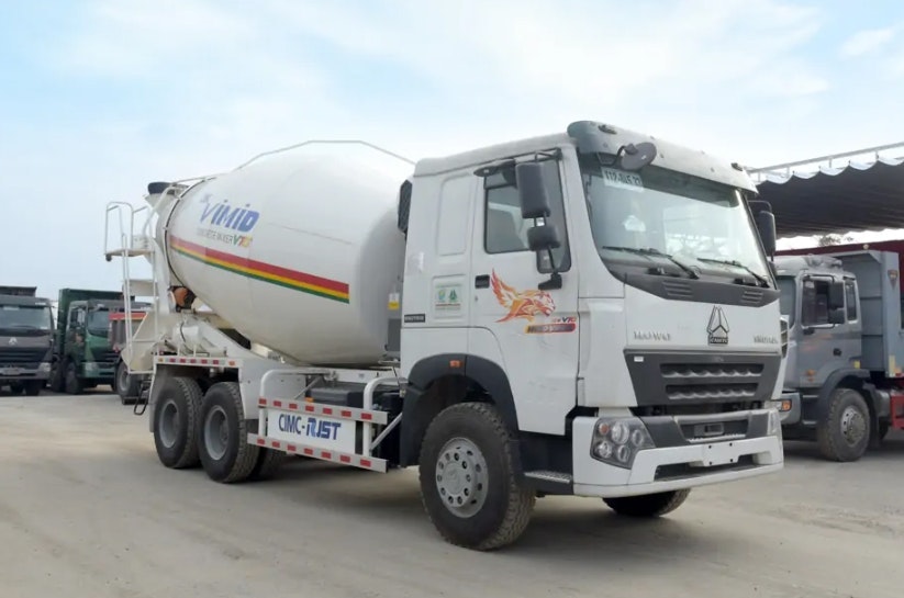 Xe Trộn Bê Tông Howo