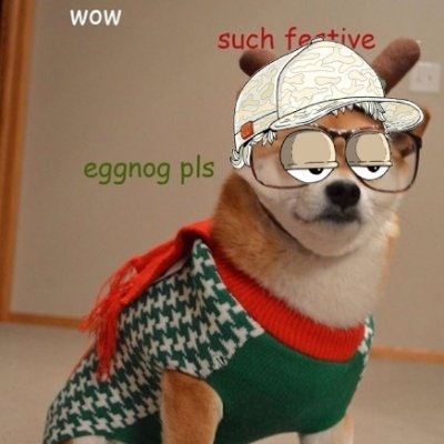 🎅🏼❄🦌🎄HipDoge celembratin Cheemsmas 🎄🦌❄🎅🏼