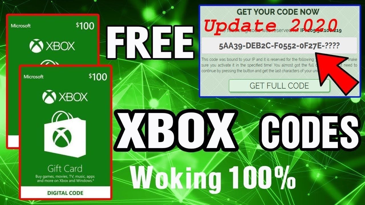 Xbox Gift Cards Code Generator