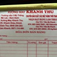Xưởng May Khanh Thu