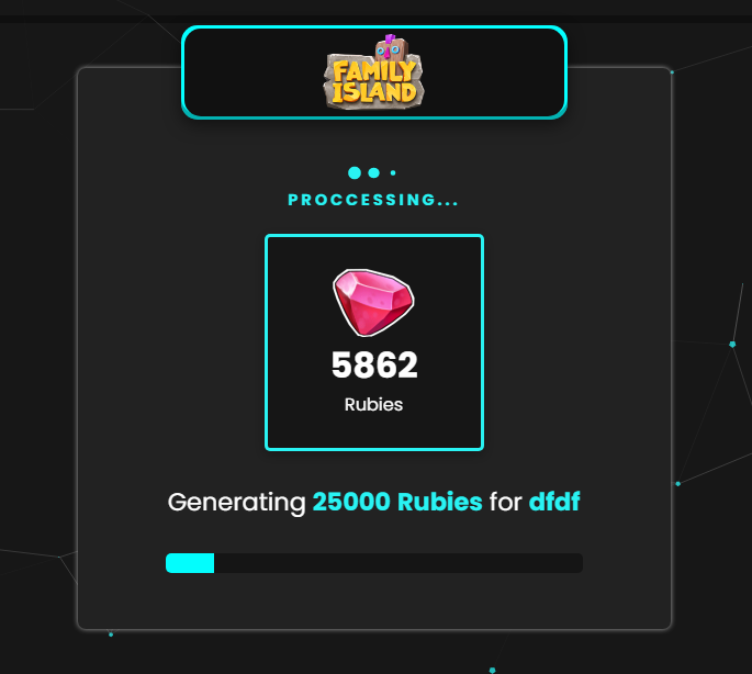 Rubies Free on Family Island