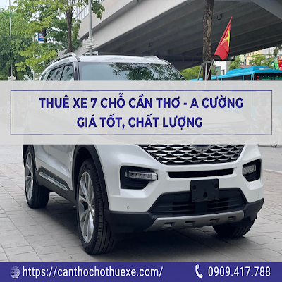 Thuê xe 7 chỗ Cần Thơ