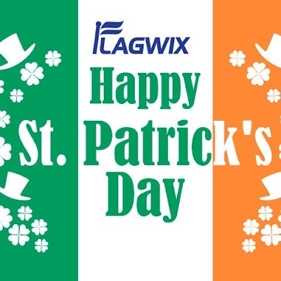 ST Patricks Day Flag