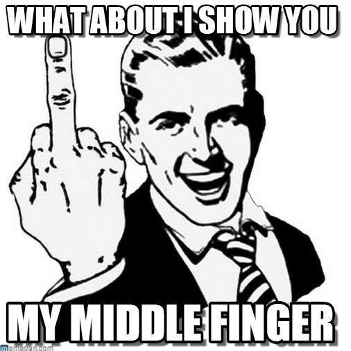 MyMeddleFinger